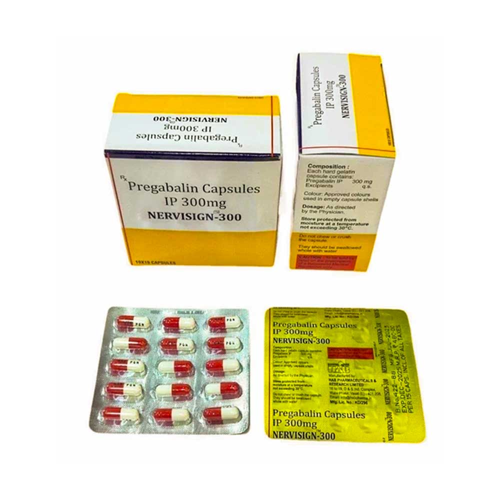 Buy Pregabalin 300mg (Nervigesic)