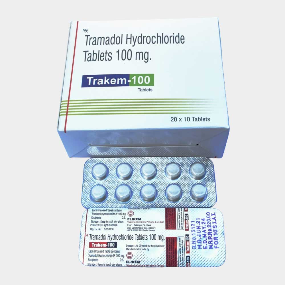 Buy Tramadol Hydrochloride 100mg