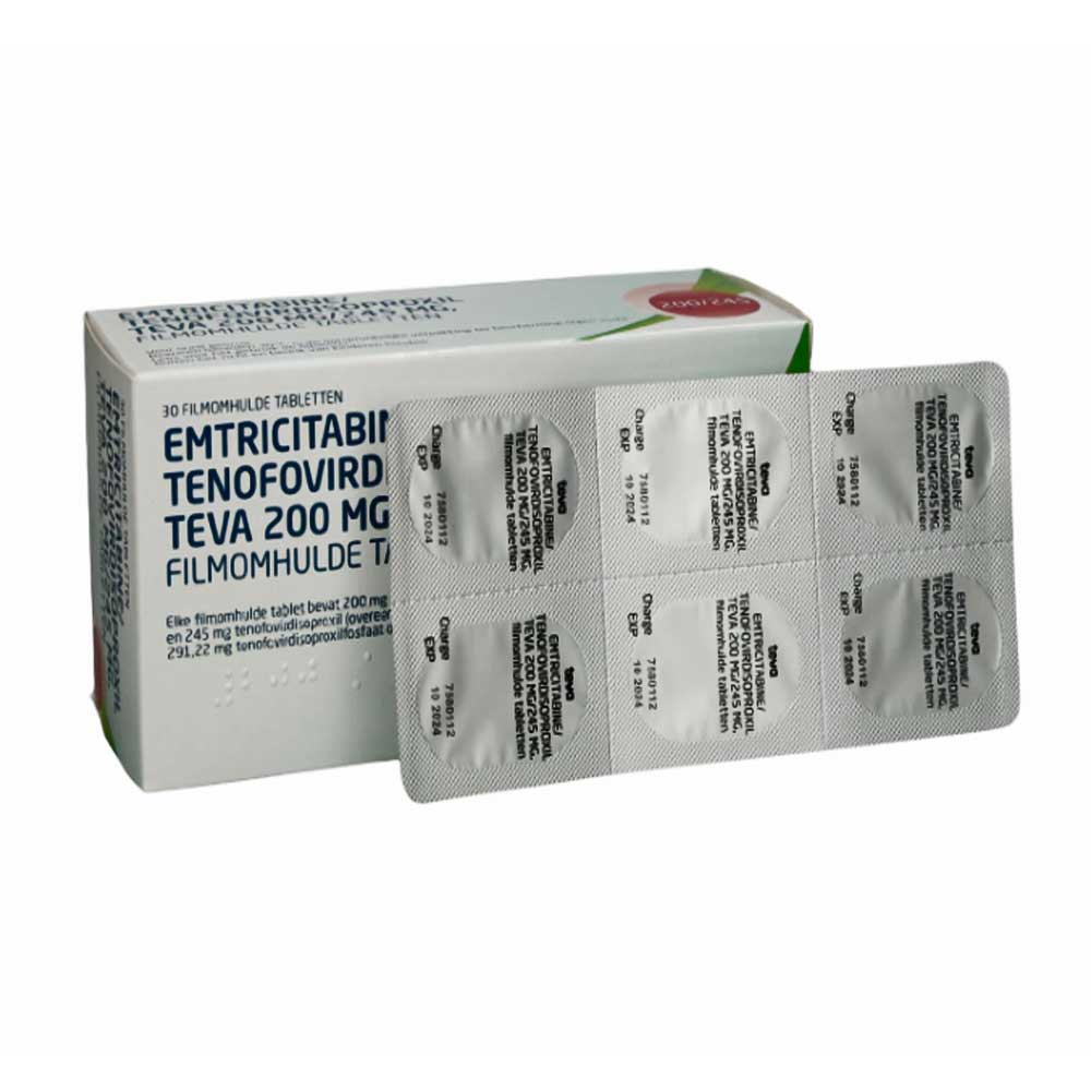 Buy Generic Truvada (Emtricitabine/Tenofovir) | PrEP Tablets